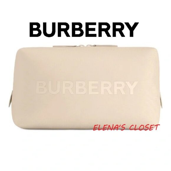 NEW ~ BURBERRY COSMETIC BAG - Picture 1 of 8